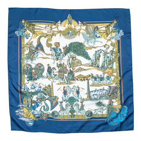 Au fil de la Soie Hermes Scarf by Faivre – Chic Consignment LLC